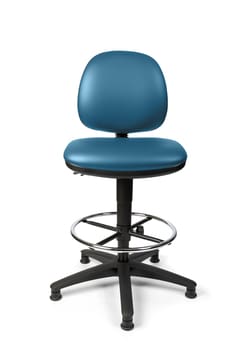 Techsit Worktech Laboratory Vinyl High Chair Blue | Buy Online | Techsit | Fisher Scientific